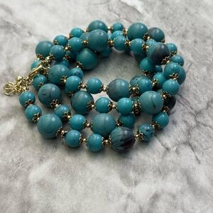 Turquoise Beaded Necklace